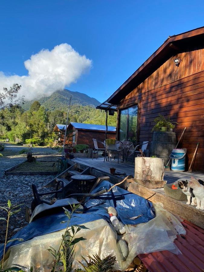 Cabanas & Tinajas Entre Volcanes Орнопирен Экстерьер фото